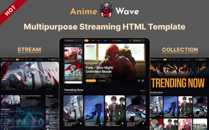 Anime wave